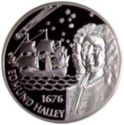 50 Pence (500th Anniversary - Edmund Halley - Silver edition)