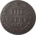 4 Pfennig (IIII - George III)