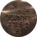 1 Pfennig (A)