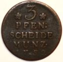 3 Pfennig (A or F)