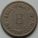 (Bell Fruit Token) (B Nottingham) (Both Sides)