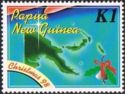 Map of Papua New Guinea