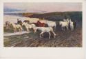 Nikolay Samokish. A herd of horses at the watering. 1890