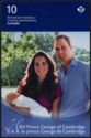Prince George with Prince William and Catherine - Booklet