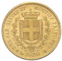 20 Lire (Victor Emmanuel II 1849~1861)