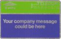 Company Message (Printed Reverse)