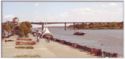 Rostov-on-Don. Quay of Don. Voroshilovsky Bridge