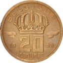 20 Centimes (French legend)