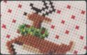 Cross-stitched reindeer - Booklet