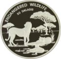 50 Dalasis (Endangered Wildlife - Cheetah)