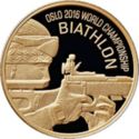 20 Rubles (Oslo 2016,World Championship, Biathlon)