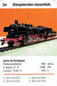 2a - Sleeptender-stoomlok - Serie 38 Duitsland