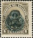 General Antonio Ezeta-overprinted