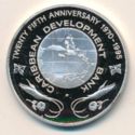 10 Dollars (25Th Caribbean Development Bank)