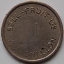 (Bell Fruit Token) (J Nottingham) (Both Sides)