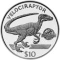 10 Dollars (Jurassic Park - Velociraptor)