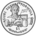 5 Dollars (Formula One - Japanese Aguri Suzuki)
