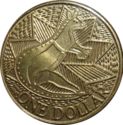 1 Dollar (200th Anniversary of Australia - Aboriginal Art)