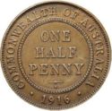 ½ Penny (George V. Mule)