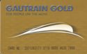 Gautrain Gold - For People On The Move