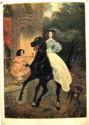 Karl Bryullov. A Horsewoman. 1832
