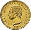 40 Lire (Carlo Felice 1821~1831)