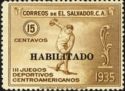 Discus Thrower - overprinted "HABILITADO"