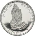 50 Pesetas (Dürer's prayers hands)