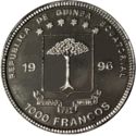 1,000 Francos (XXVI Summer Olympic Games 1996 Atlanta)