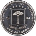 1,000 Francos (Salvador Dali - Spanish stamp)
