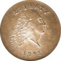1 Cent (Flowing Hair / Chain Reverse)