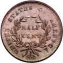 ½ Cents (Half Cent - Draped Bust)