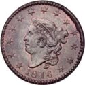 1 Cent (Matron Head / large)