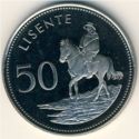 50 Lisente (Native Man on a Horse)
