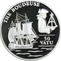 50 Vatu (French Frigate "The Boudeuse")