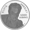 1,000 Dobras (American cultural icon Elvis Presley)
