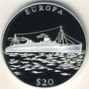 20 Dollars (German ocean liner SS Europa - 1928)