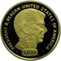 100 Dollars (President Ronald Reagan)