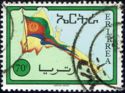 Eritrean Flag and Map