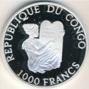 1,000 CFA Francs (16th World Championship football 1998 France)
