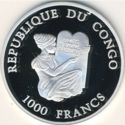 1,000 CFA Francs (Gorilla)