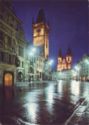 Prague. Old Town Hall and Týn Church