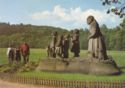 Ratibořice. Babiččino (Grandma) Valley. Monument to Grandma and Children