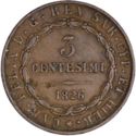 3 Centesimi (Carlo Felice 1821~1831)