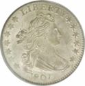 10 Cents / Dime (Draped Bust Heraldic Eagle )