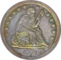 25 Cents / Quarter (Seated Liberty)