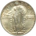 25 Cents / Quarter (Standing Liberty)