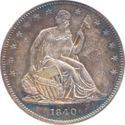 50 Cents / Half Dollar (Seated Liberty)