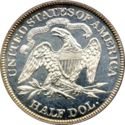 50 Cents / Half Dollar (Seated Liberty)