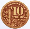 10 Centimes (Lille (Nord) – Banque d’émission)